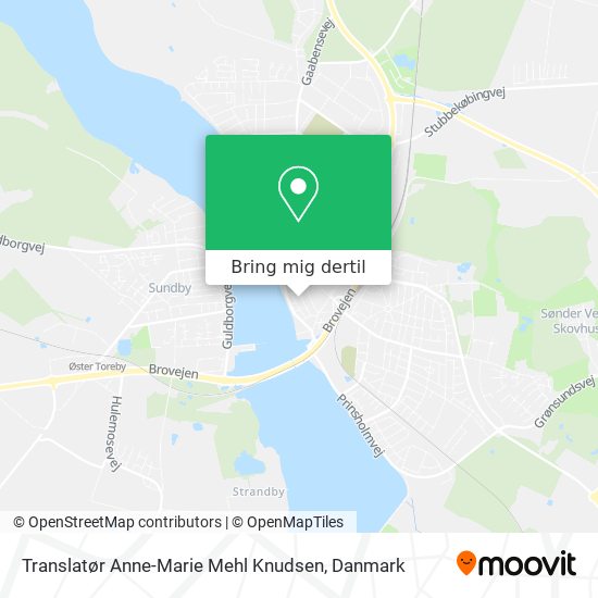 Translatør Anne-Marie Mehl Knudsen kort