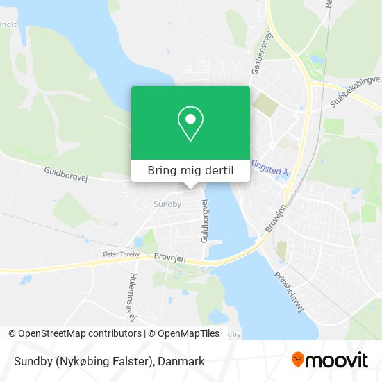 Sundby (Nykøbing Falster) kort