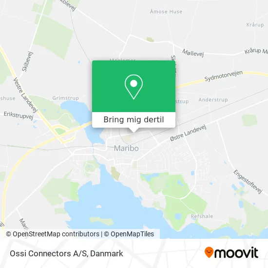 Ossi Connectors A/S kort