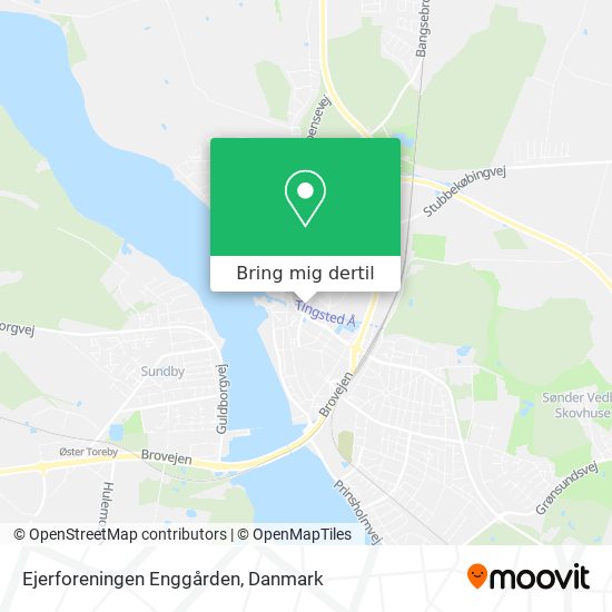 Ejerforeningen Enggården kort