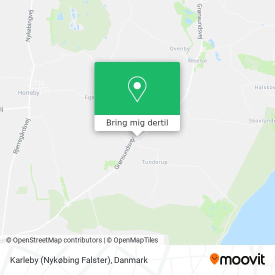 Karleby (Nykøbing Falster) kort