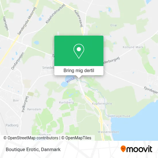 Boutique Erotic kort