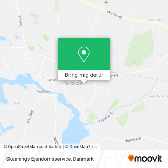 Skaanings Ejendomsservice kort