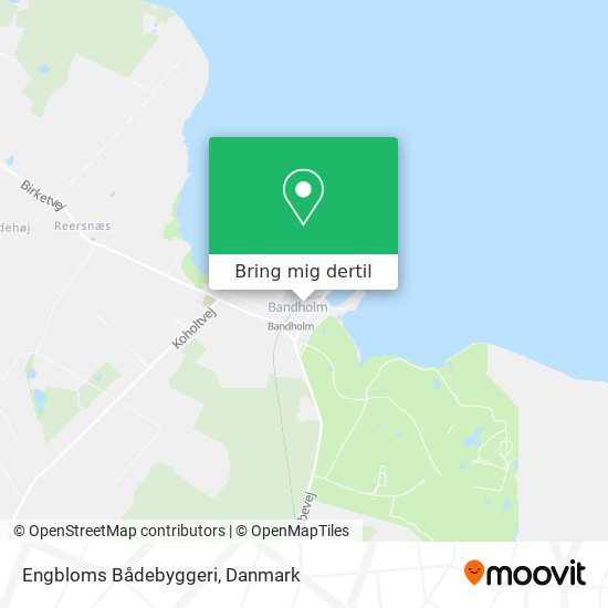 Engbloms Bådebyggeri kort