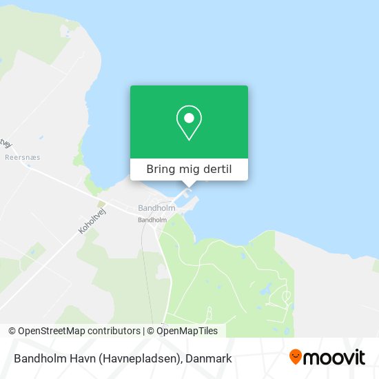 Bandholm Havn (Havnepladsen) kort