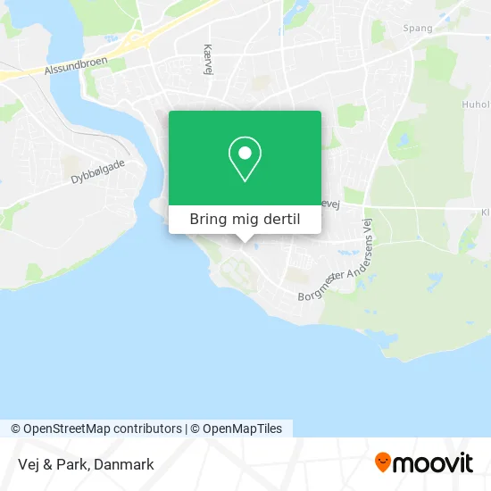 Vej & Park kort