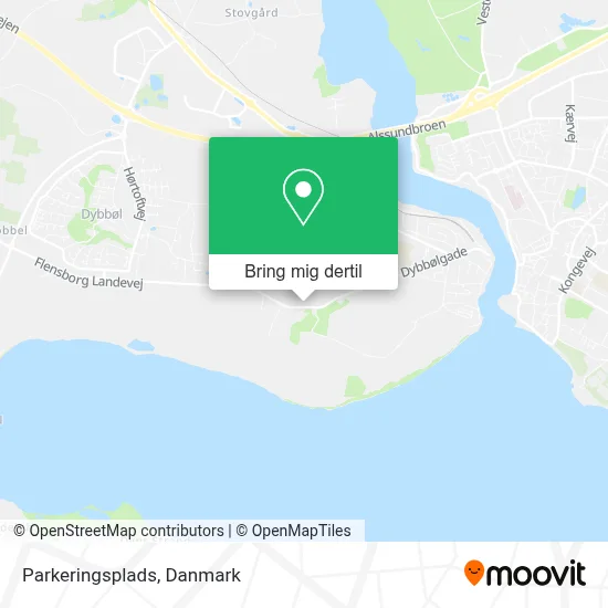 Parkeringsplads kort