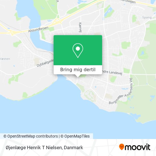 Øjenlæge Henrik T Nielsen kort