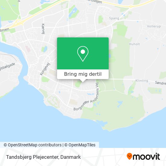 Tandsbjerg Plejecenter kort