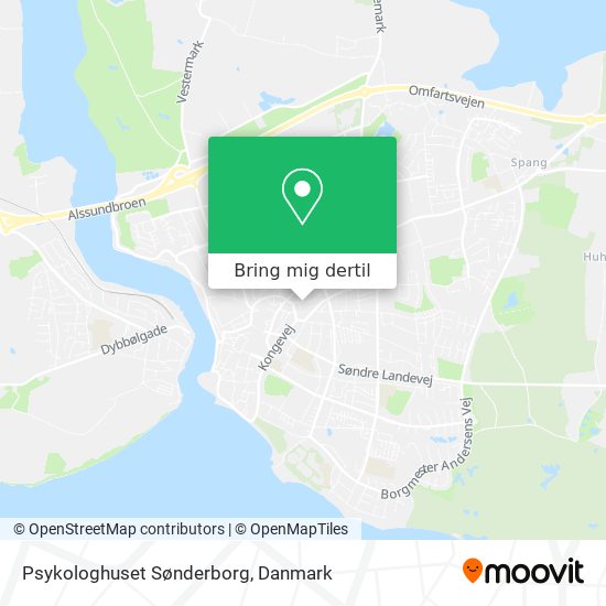 Psykologhuset Sønderborg kort