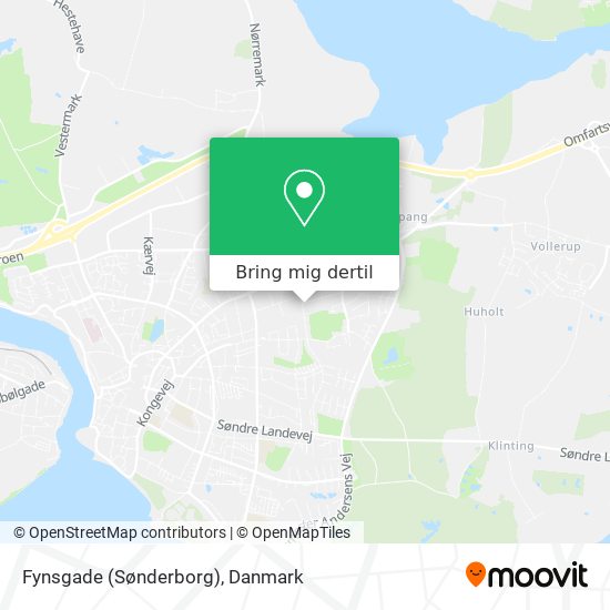 Fynsgade (Sønderborg) kort