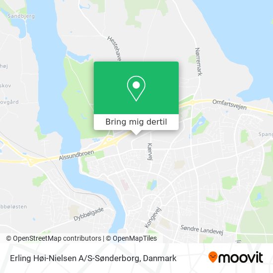 Erling Høi-Nielsen A / S-Sønderborg kort