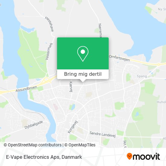 E-Vape Electronics Aps kort