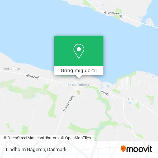 Lindholm Bageren kort