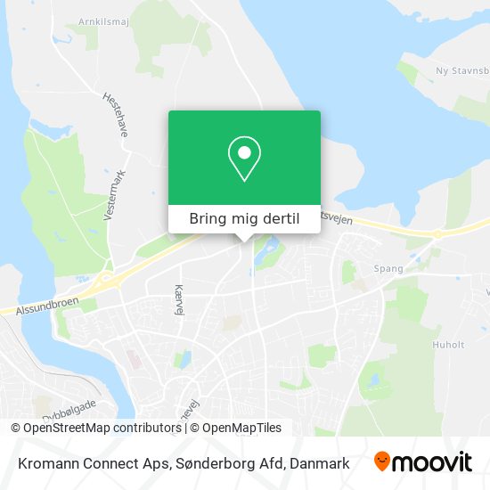 Kromann Connect Aps, Sønderborg Afd kort