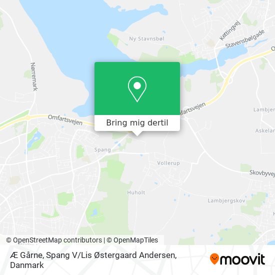 Æ Gårne, Spang V / Lis Østergaard Andersen kort