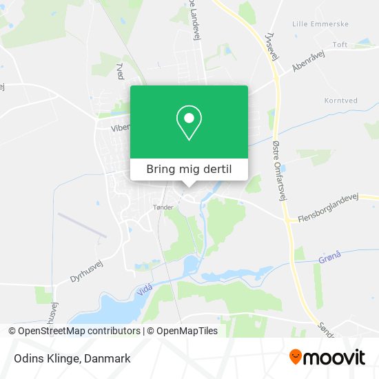 Odins Klinge kort