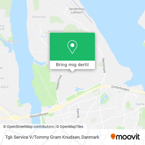 Tgk Service V / Tommy Gram Knudsen kort