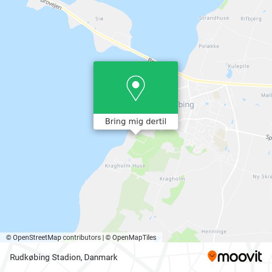 Rudkøbing Stadion kort