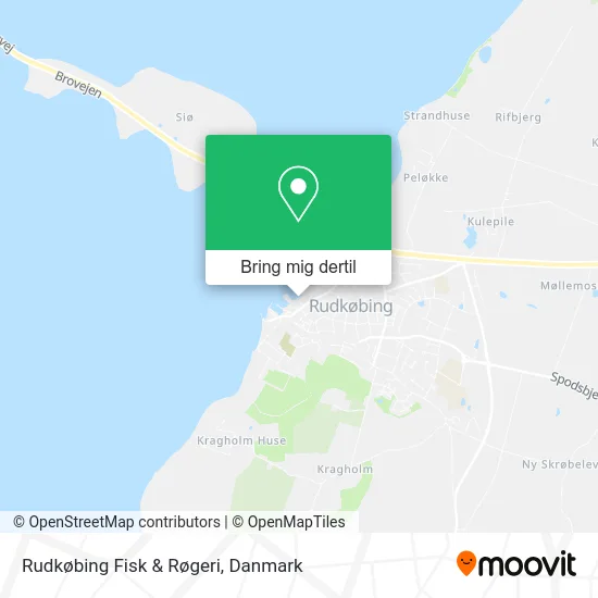 Rudkøbing Fisk & Røgeri kort