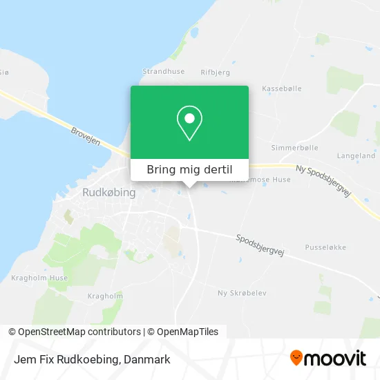 Jem Fix Rudkoebing kort