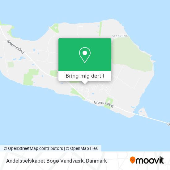 Andelsselskabet Bogø Vandværk kort