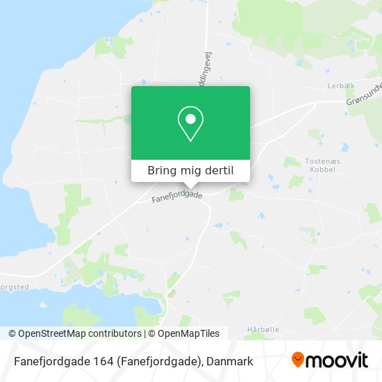 Fanefjordgade 164 kort