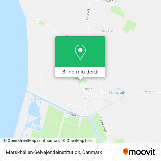 Marskhallen-Selvejendeinstitution kort