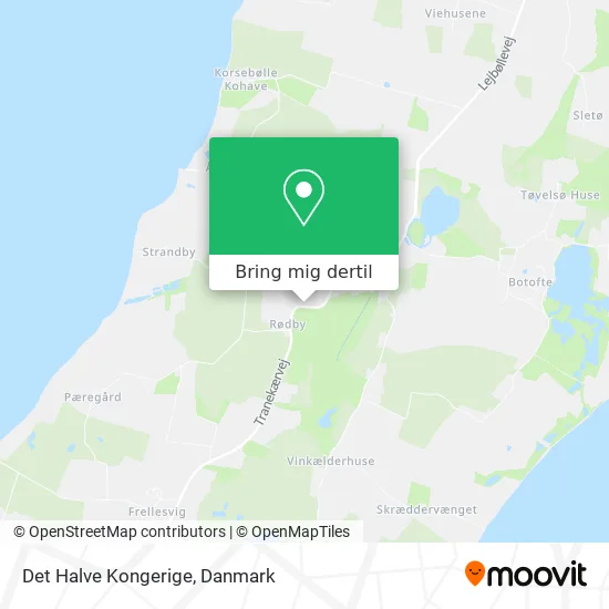 Det Halve Kongerige kort