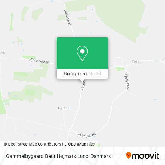 Gammelbygaard Bent Højmark Lund kort