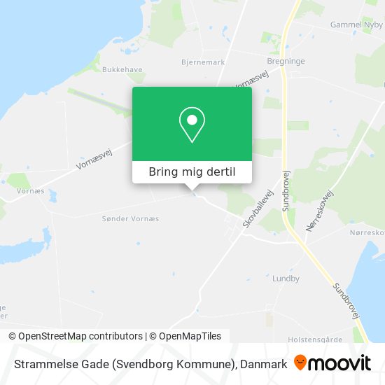 Strammelse Gade (Svendborg Kommune) kort