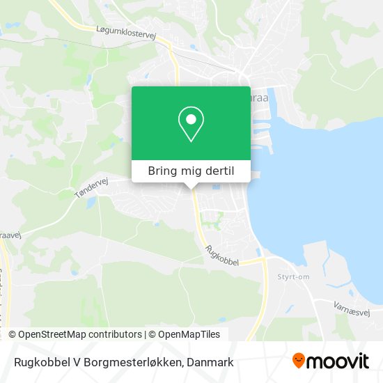 Rugkobbel V Borgmesterløkken kort
