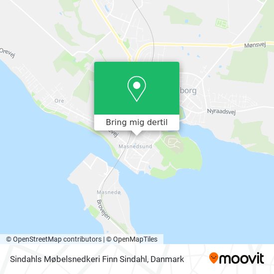 Sindahls Møbelsnedkeri Finn Sindahl kort