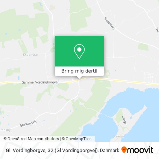 Gl. Vordingborgvej 32 (Gl Vordingborgvej) kort