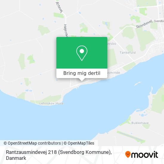 Rantzausmindevej 218 (Svendborg Kommune) kort