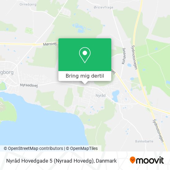 Nyråd Hovedgade 5 (Nyraad Hovedg) kort