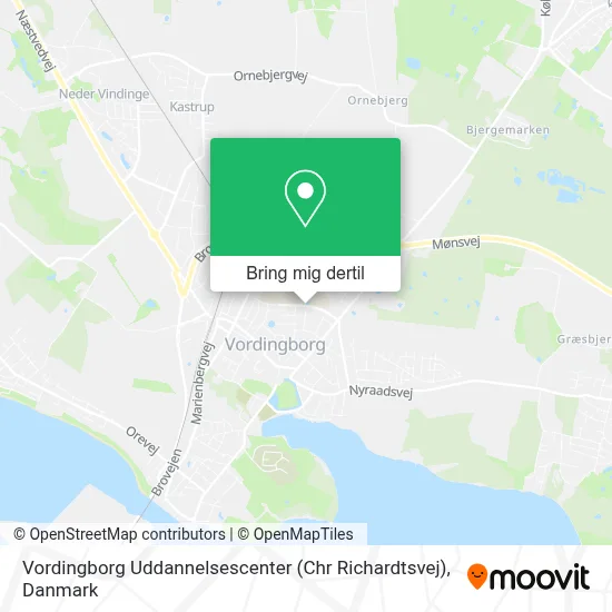 Vordingborg Uddannelsescenter (Chr Richardtsvej) kort