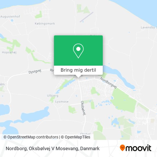 Nordborg, Oksbølvej V Mosevang kort