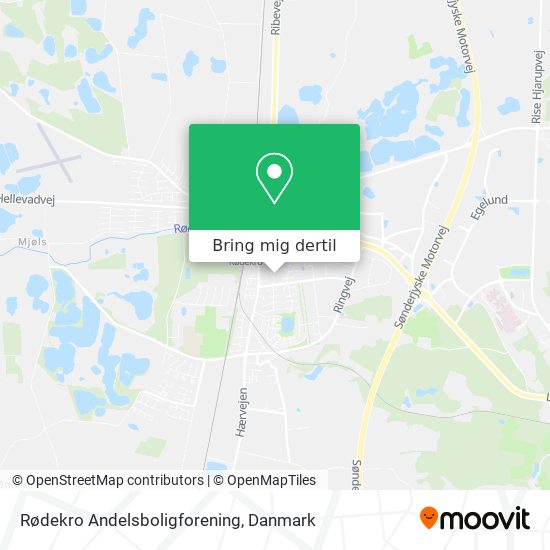 Rødekro Andelsboligforening kort