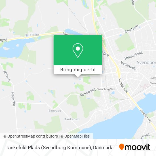 Tankefuld Plads (Svendborg Kommune) kort