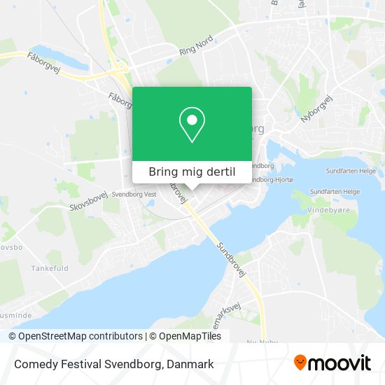 Comedy Festival Svendborg kort