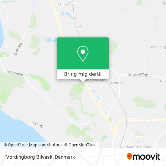 Vordingborg Bilvask kort