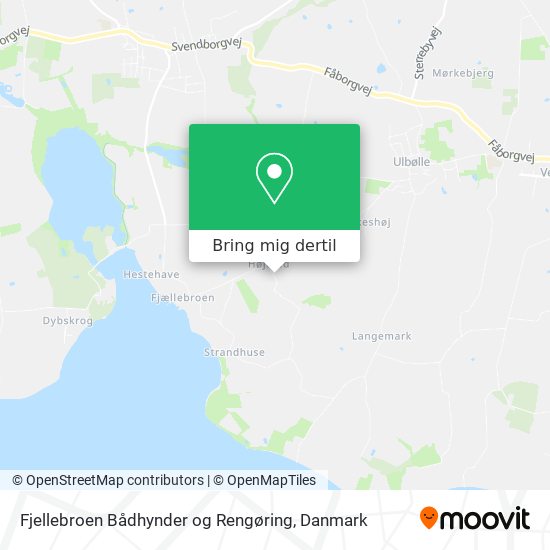 Fjellebroen Bådhynder og Rengøring kort
