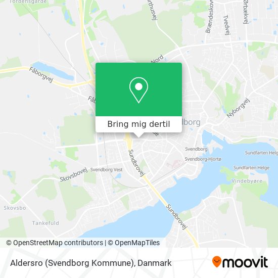 Aldersro (Svendborg Kommune) kort