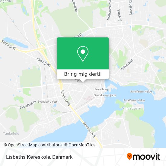 Lisbeths Køreskole kort