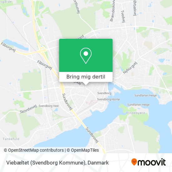 Viebæltet (Svendborg Kommune) kort