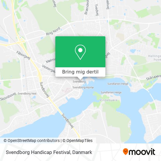 Svendborg Handicap Festival kort