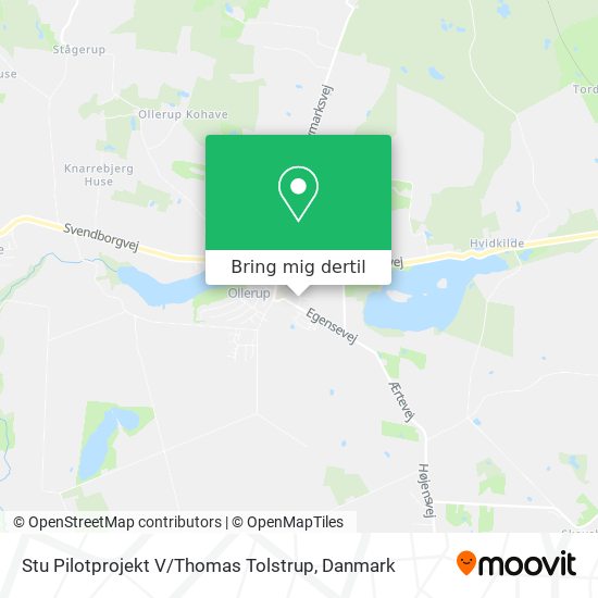 Stu Pilotprojekt V / Thomas Tolstrup kort