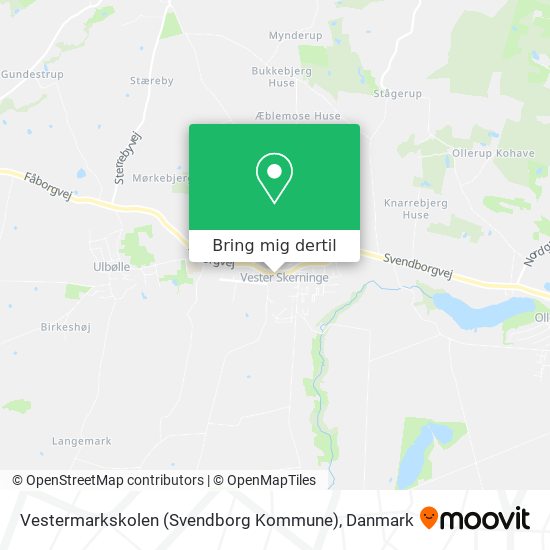 Vestermarkskolen (Svendborg Kommune) kort