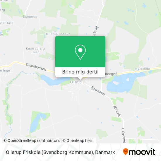 Ollerup Friskole (Svendborg Kommune) kort